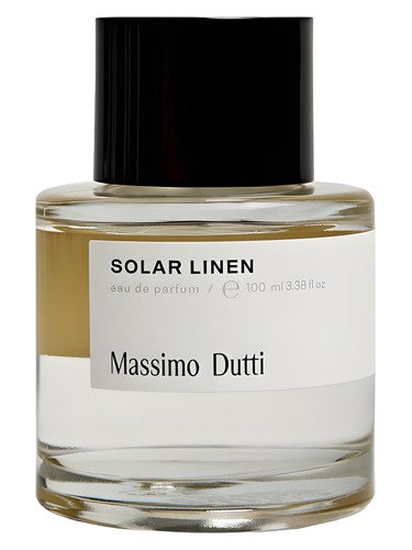 Massimo Dutti Solar Linen fragrance bottle