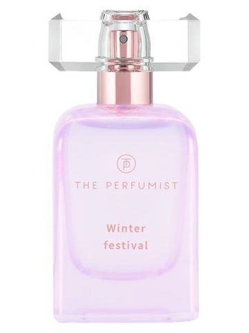 The Perfumist Ici ParisXL Winter festival fragrance bottle