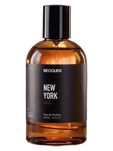 Becquer New York fragrance bottle