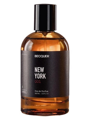 Becquer New York fragrance bottle