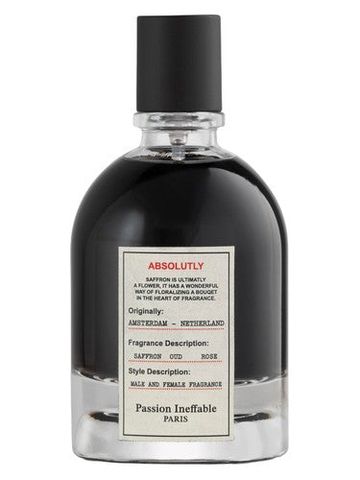 Passion Ineffable Paris Absolutely fragrance bottle