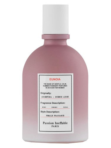 Passion Ineffable Paris Euonia fragrance bottle