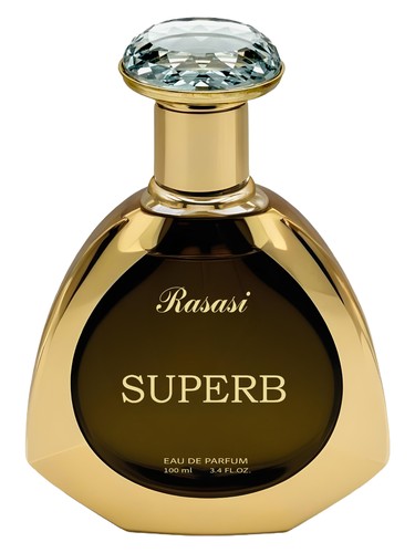 Rasasi Superb Green fragrance bottle