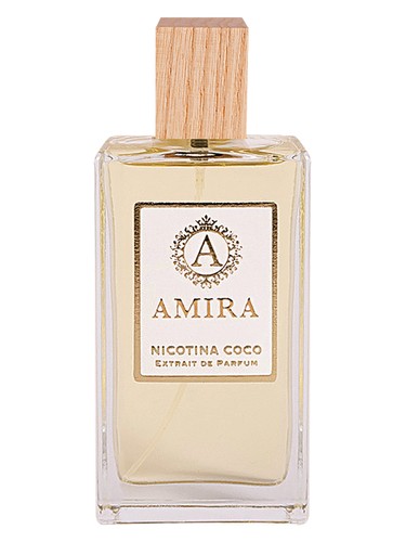 Amira Parfums Nicotina Coco fragrance bottle