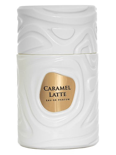 Le Bonheur Perfumes Caramel Latte fragrance bottle