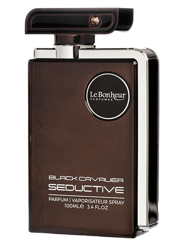 Le Bonheur Perfumes Black Cavalier Seductive fragrance bottle