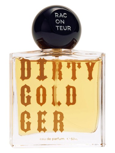 The Raconteur Dirty Gold Digger fragrance bottle