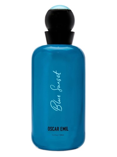 Oscar Emil Blue Sunset fragrance bottle