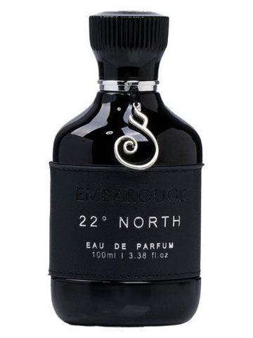 Embarouge 22º North fragrance bottle