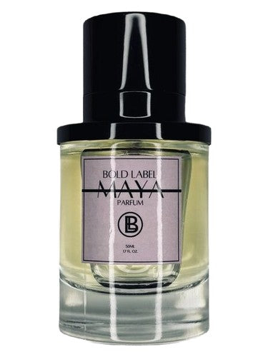 Bold Label MAYA fragrance bottle