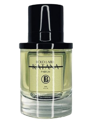 Bold Label KATANA fragrance bottle
