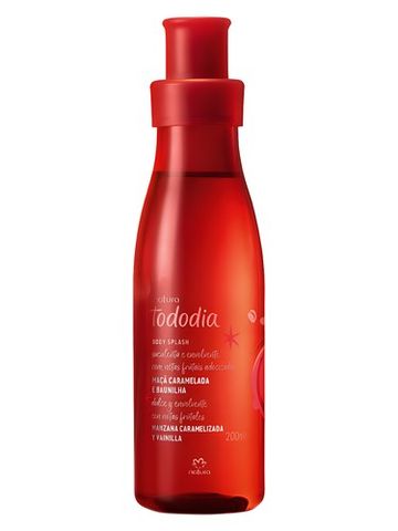 Natura Maçã Caramelada e Baunilha fragrance bottle