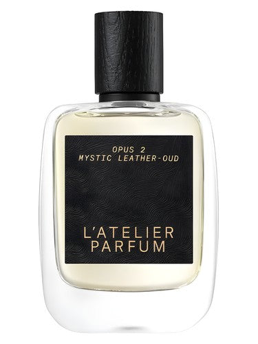 L'Atelier Parfum Mystic Leather-Oud fragrance bottle