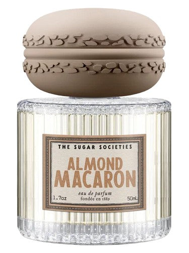 The Sugar Societies Almond Macaron fragrance bottle
