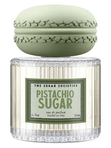 The Sugar Societies Pistachio Sugar fragrance bottle