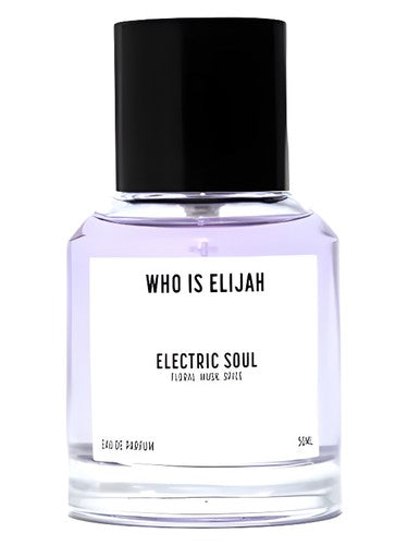 Who is Elijah Electric Soul fragrance bottle