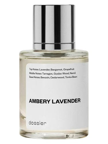 Dossier Ambery Lavender fragrance bottle