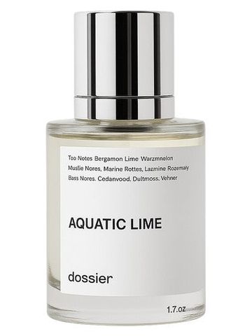 Dossier Aquatic Lime fragrance bottle