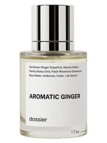 Dossier Aromatic Ginger fragrance bottle