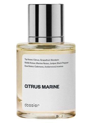 Dossier Citrus Marine fragrance bottle