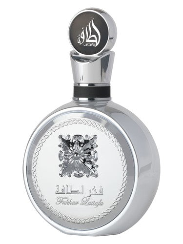 Lattafa Perfumes Fakhar Platin fragrance bottle