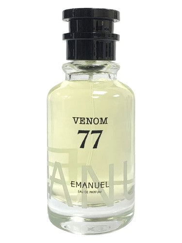 Emanuel Dubai Venom 77 fragrance bottle