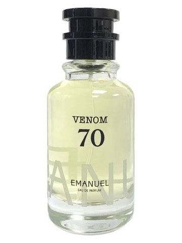 Emanuel Dubai Venom 70 fragrance bottle