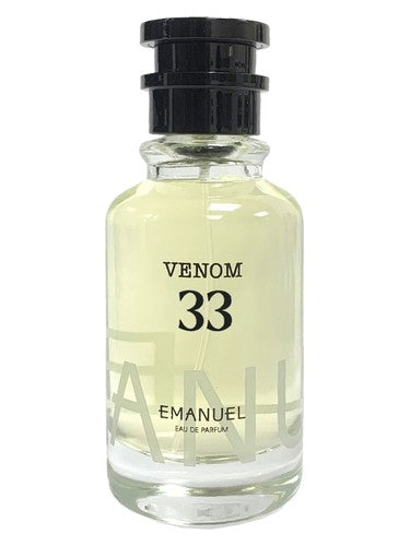 Emanuel Dubai Venom 33 fragrance bottle
