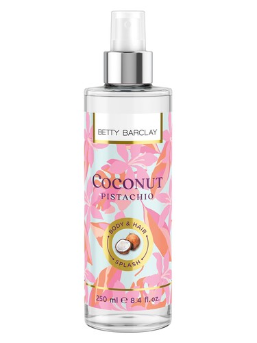 Betty Barclay Coconut Pistachio Body & Hair Splash fragrance bottle