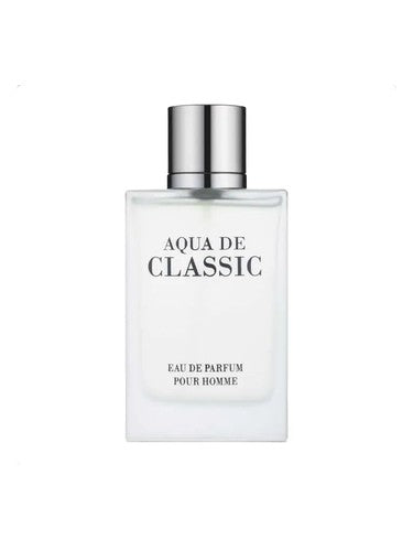 Fragrance World Aqua de Classic Eau de Parfum fragrance bottle
