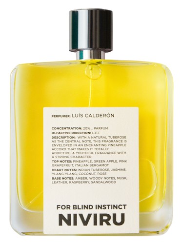 NIVIRU For Blind Instinct fragrance bottle