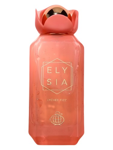 Fragrance World Elysia Lychee Fizz fragrance bottle