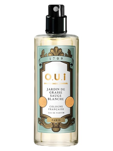 O.U.i Original Unique Individual Jardin de Grasse Sauge Blanche fragrance bottle
