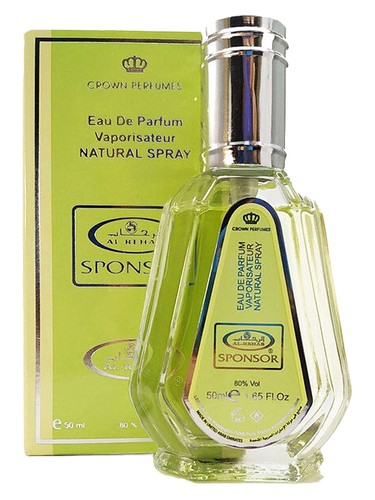 ALREHAB PERFUMES Sponsor fragrance bottle