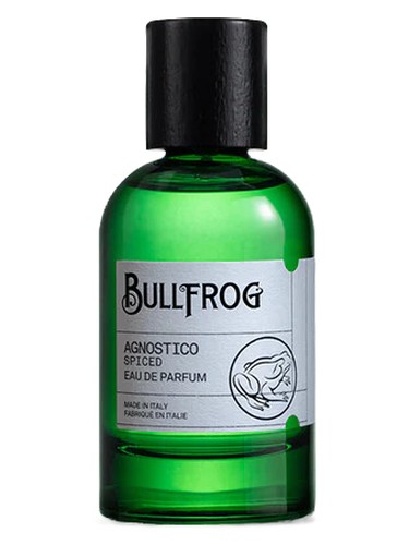 Bullfrog Agnostico Spiced fragrance bottle