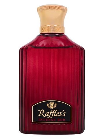 Sare Raffles's Intense Red fragrance bottle