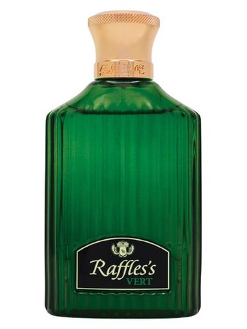 Sare Raffles's Vert fragrance bottle