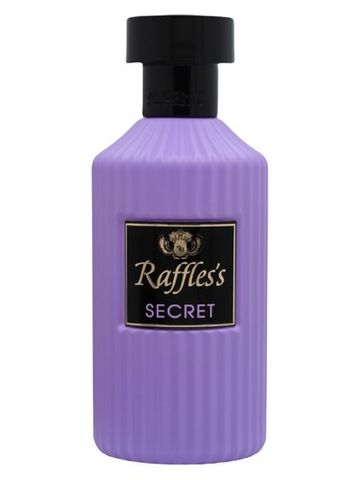 Sare Raffles's Secret fragrance bottle
