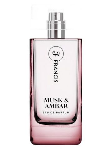 Francis Musk & Ambar fragrance bottle