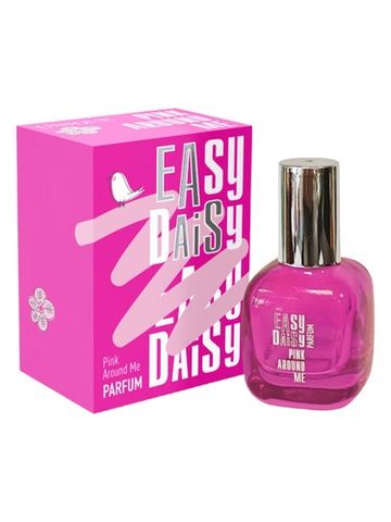 Unique Art Parfum easy daisy pink around me fragrance bottle