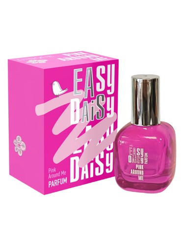Unique Art Parfum easy daisy pink around me fragrance bottle
