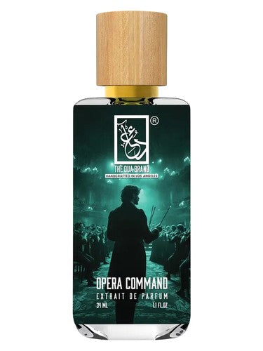 The Dua Brand Opera Command fragrance bottle