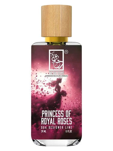 The Dua Brand Princess of Royal Roses fragrance bottle