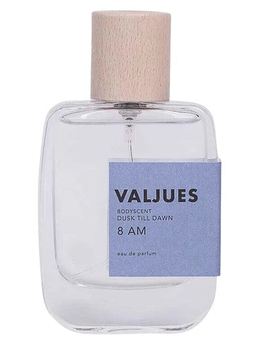 Valjues 8 AM fragrance bottle