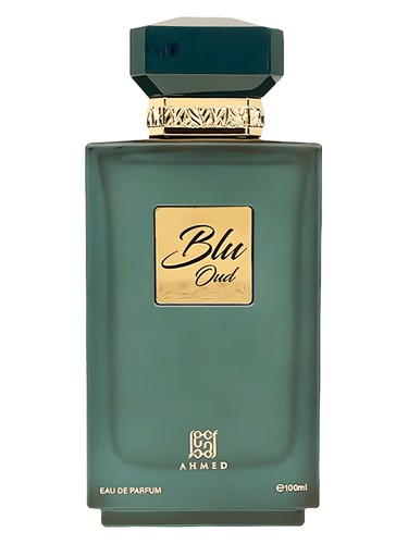 Ahmed Al Maghribi Blu Oud fragrance bottle