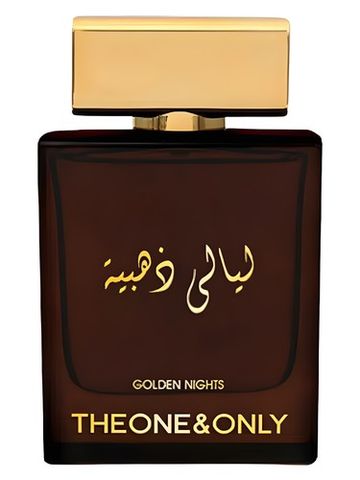 Fragrance World The One and Only Golden Nights fragrance bottle
