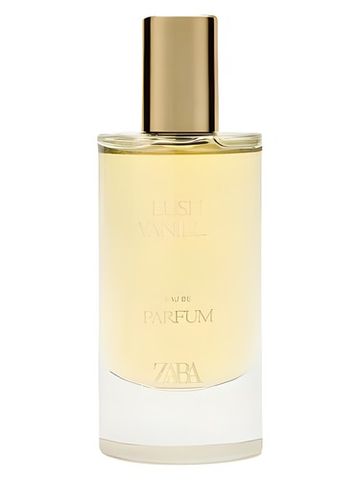 Zara Lush Vanilla fragrance bottle