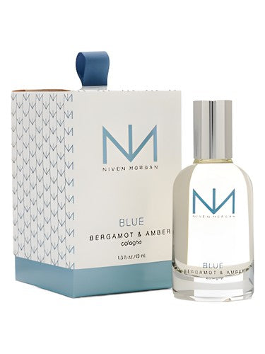 Niven Morgan Blue Scent fragrance bottle