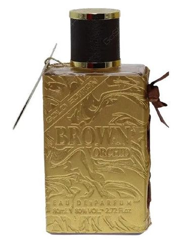 Fragrance World Brown Orchid Gold Edition fragrance bottle