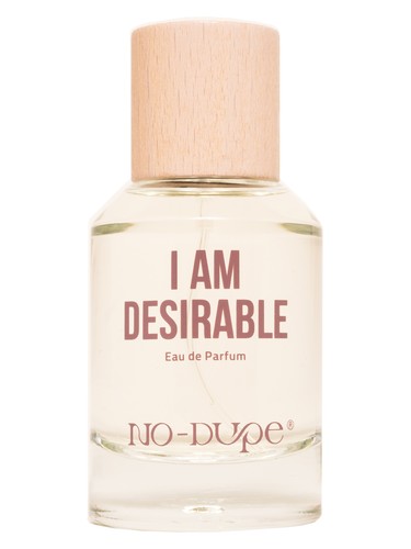 NO-DUPE I am Desirable fragrance bottle